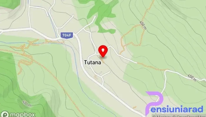 hartă a Tutana  în Tutana