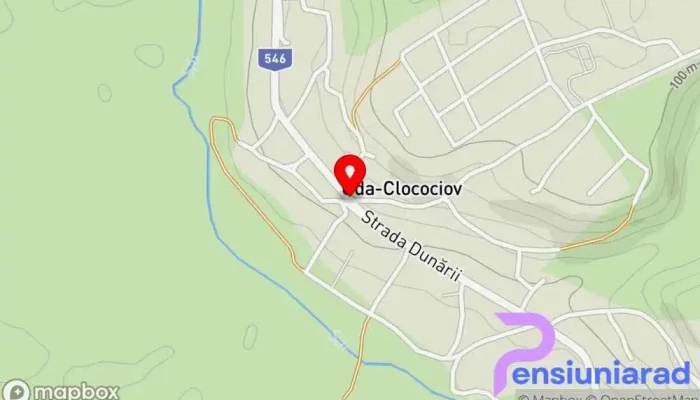 hartă a Uda-Clocociov  în Uda-Clocociov