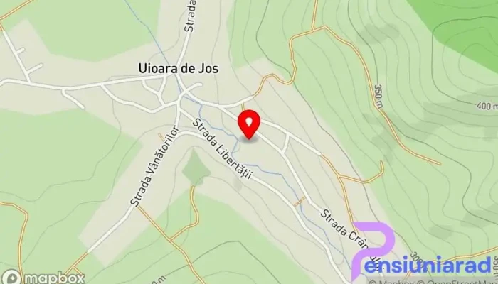 hartă a Uioara de Jos  în Uioara de Jos
