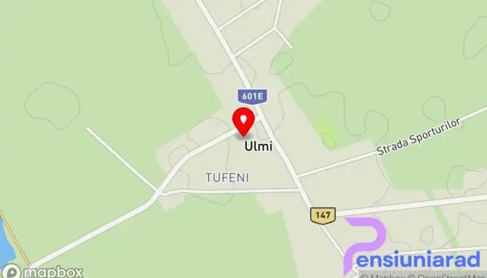hartă a Ulmi  în Ulmi