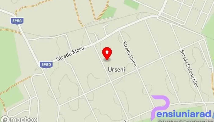 Urseni -  Hartă - Urseni
