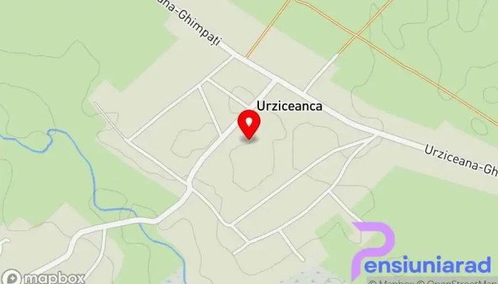 Urziceanca -  Hartă - Urziceanca