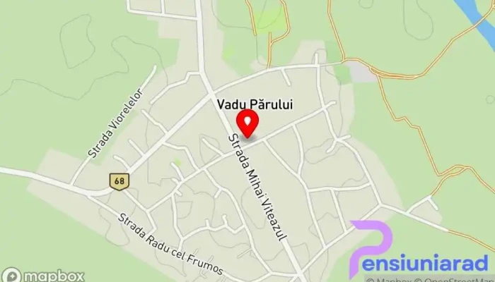 hartă a Vadu Părului  în Vadu Părului