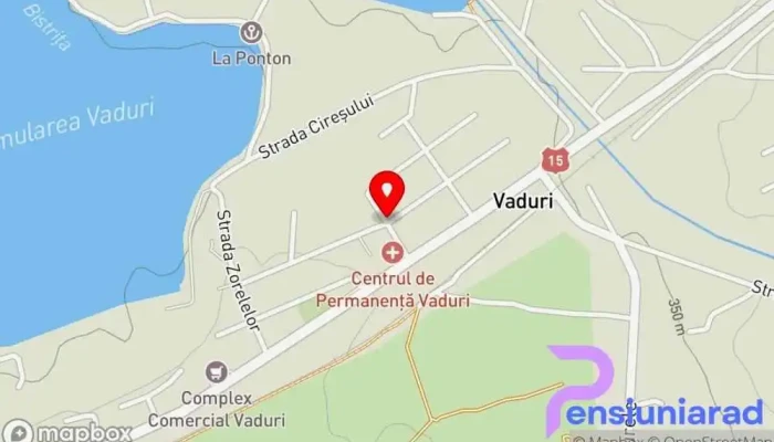 hartă a Vaduri  în Vaduri