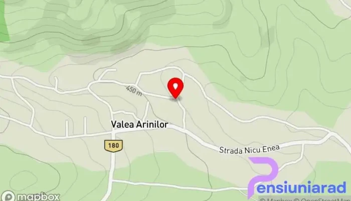 Valea Arinilor -  Hartă - Valea Arinilor
