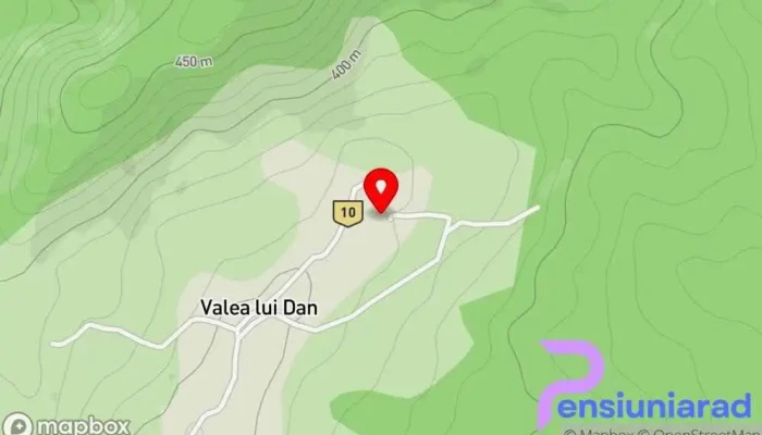Valea Lui Dan -  Hartă - Valea Lui Dan