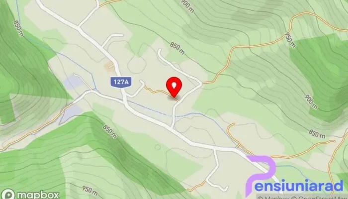 Valea Rece -  Hartă - Valea Rece