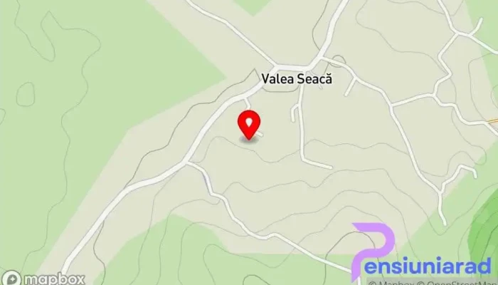 Valea Seaca Hartă - Valea Seacă