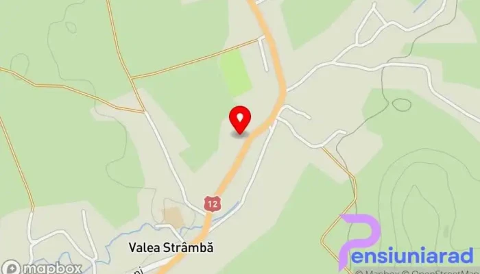 Valea Stramba Hartă - Valea Strâmbă