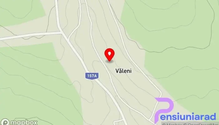 hartă a Văleni  în Văleni