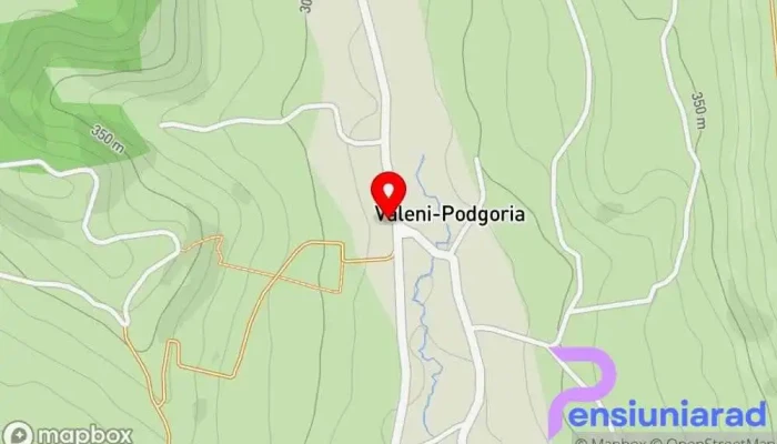 hartă a Văleni-Podgoria  în Văleni-Podgoria