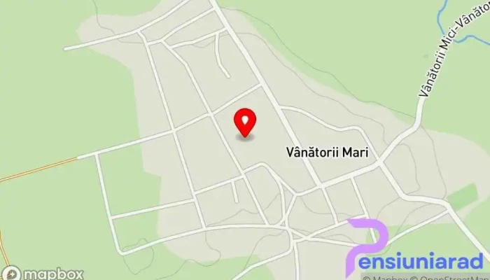 hartă a Vânătorii Mari  în Vânătorii Mari