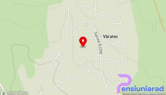 hartă a Văratec  în Văratec