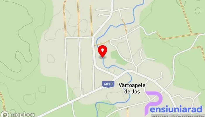 hartă a Vârtoapele de Jos  în Vârtoapele de Jos