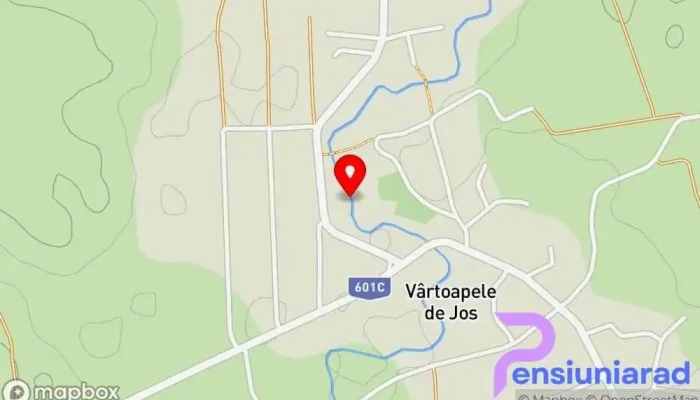 hartă a Vârtoapele de Jos  în Vârtoapele de Jos