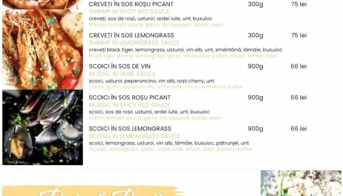 Vatos Restaurant -  Meniu - Agigea
