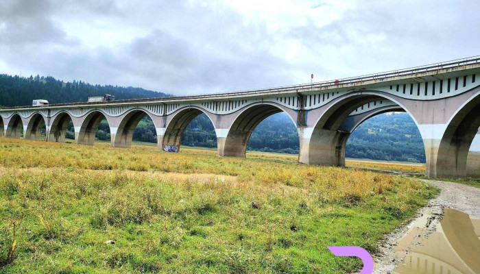 Viaduct Poiana Teiului -  Pod - Poiana Teiului