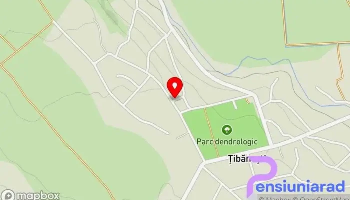 Vila Onyx -  Hartă - Țibănești