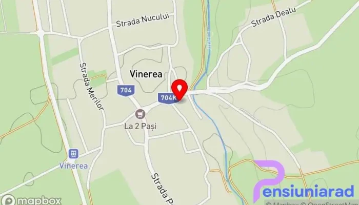 hartă a Vinerea  în Vinerea