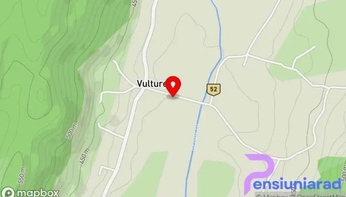 hartă a Vulturul Pub&Restaurant Restaurant în Comuna Vulturești