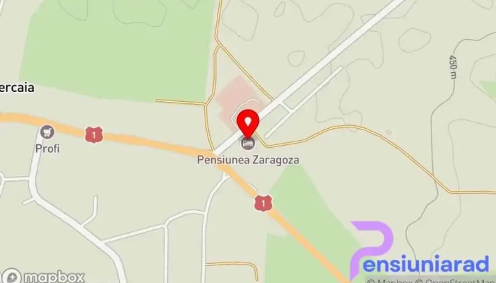 Zaragoza -  Hartă - Șercaia