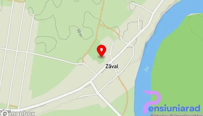 Zaval Hartă - Zăval