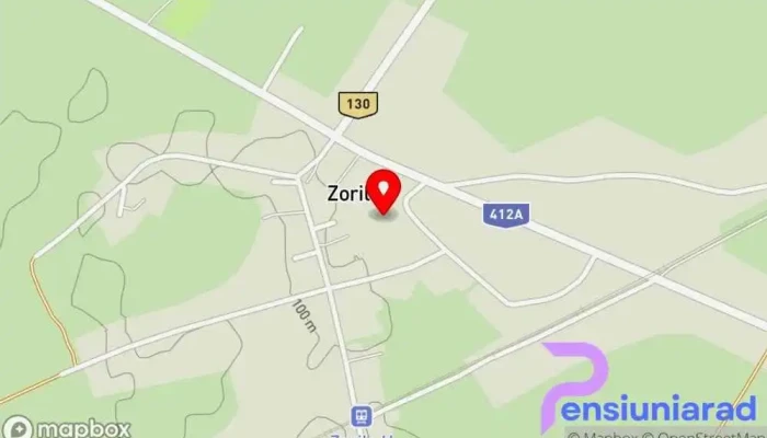 hartă a Zorile  în Zorile